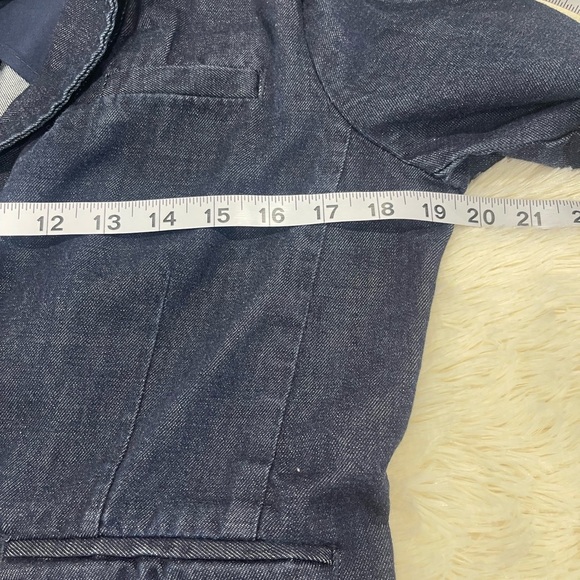 Anthropologie Dark Blue Blazer - Picture 6 of 7